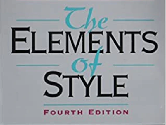 The Elements of Stlye